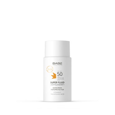 BABEBabé Fotoprotector Super fluido Depigment+ SPF50, 50 ml