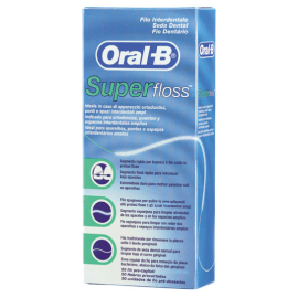 Oral-B Super Floss Seda Dental 50 unidades