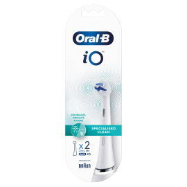 Oral B iO Specialised Clean Cabezales de Recambio, 2 unidades