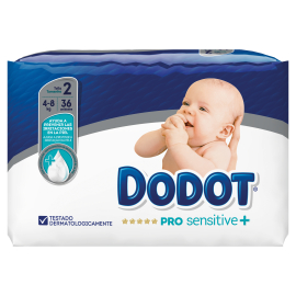 Dodot ProSensitive Talla 0 38Pañales -3kg